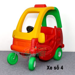 xe chòi chân Cảnh Sát 4 bánh bằng nhựa cho bé S18N01D