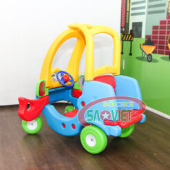 xe chòi chân ô tô cho bé 4 bánh có cửa S18N05