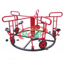 xe đạp 5 chỗ trên đường ray tròn NL06N09