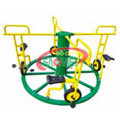 xe đạp 4 chỗ trên đường ray tròn NL06N09