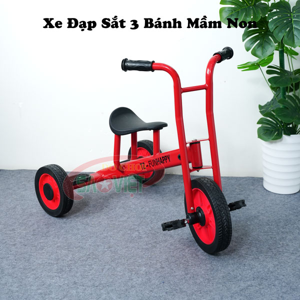 xe đạp sắt 3 bánh siêu bền cho mầm non S19N54